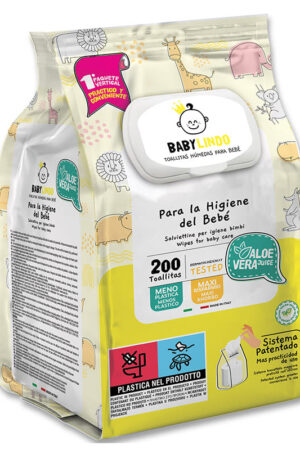 Vlažne maramice Pop-up 200/1 Baby Lindo