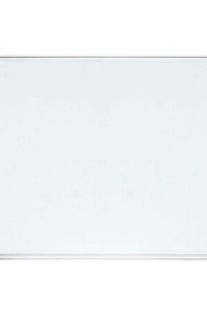 Bela magnetna tabla 90x120cm Alu ram